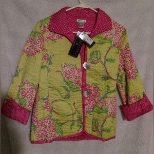 Patty Kim Reversible Quilted Jacket